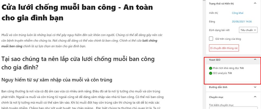 Hướng dẫn plugin Yoast SEO xanh Hướng dẫn plugin Yoast SEO xanh