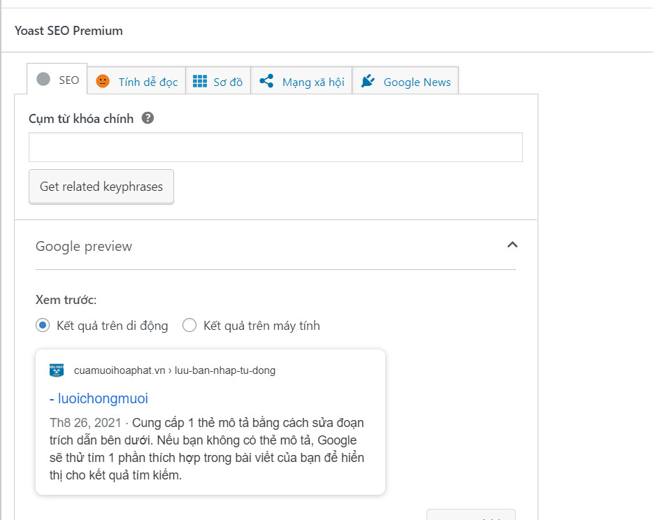 Cách thêm từ khóa chính khi viết bài chuẩn SEO Cách thêm từ khóa chính khi viết bài chuẩn SEO