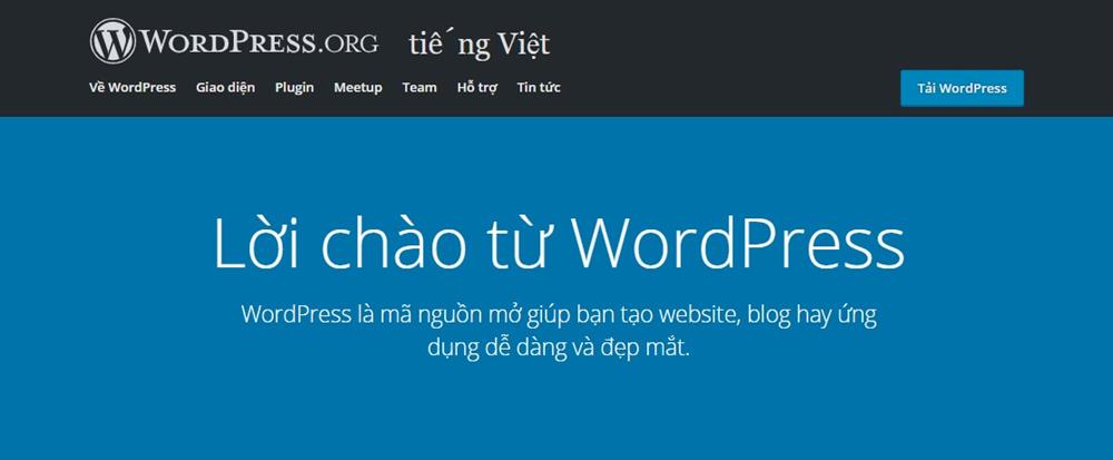 thiết kế web bằng wordpress