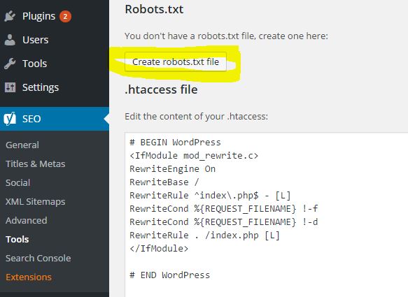 robot.txt in woldpress website robot.txt in website woldpress