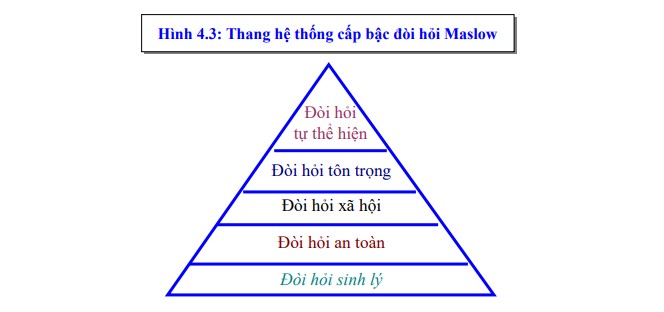 Thang hệ thống cấp bậc Maslow Thang hệ thống cấp bậc