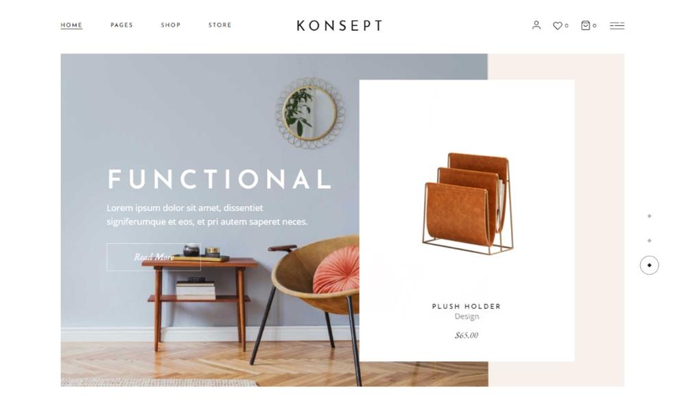 Thiết kế website nội thất Thiết kế website nội thất