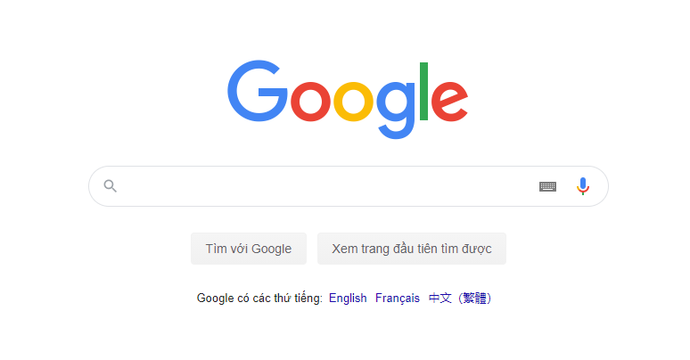 Truy vấn tìm kiếm google