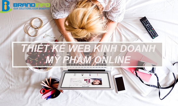 Thiết kế web kinh doanh mỹ phẩm online chuyên nghiệp