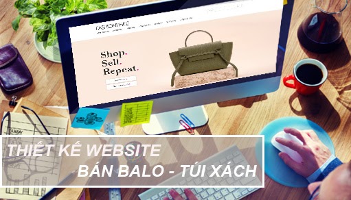 Thiết kế website bán balo - túi xách online đẹp chuẩn SEO