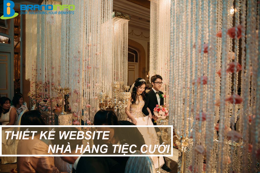 Thiết kế website nhà hàng tiệc cưới đẹp chuyên nghiệp